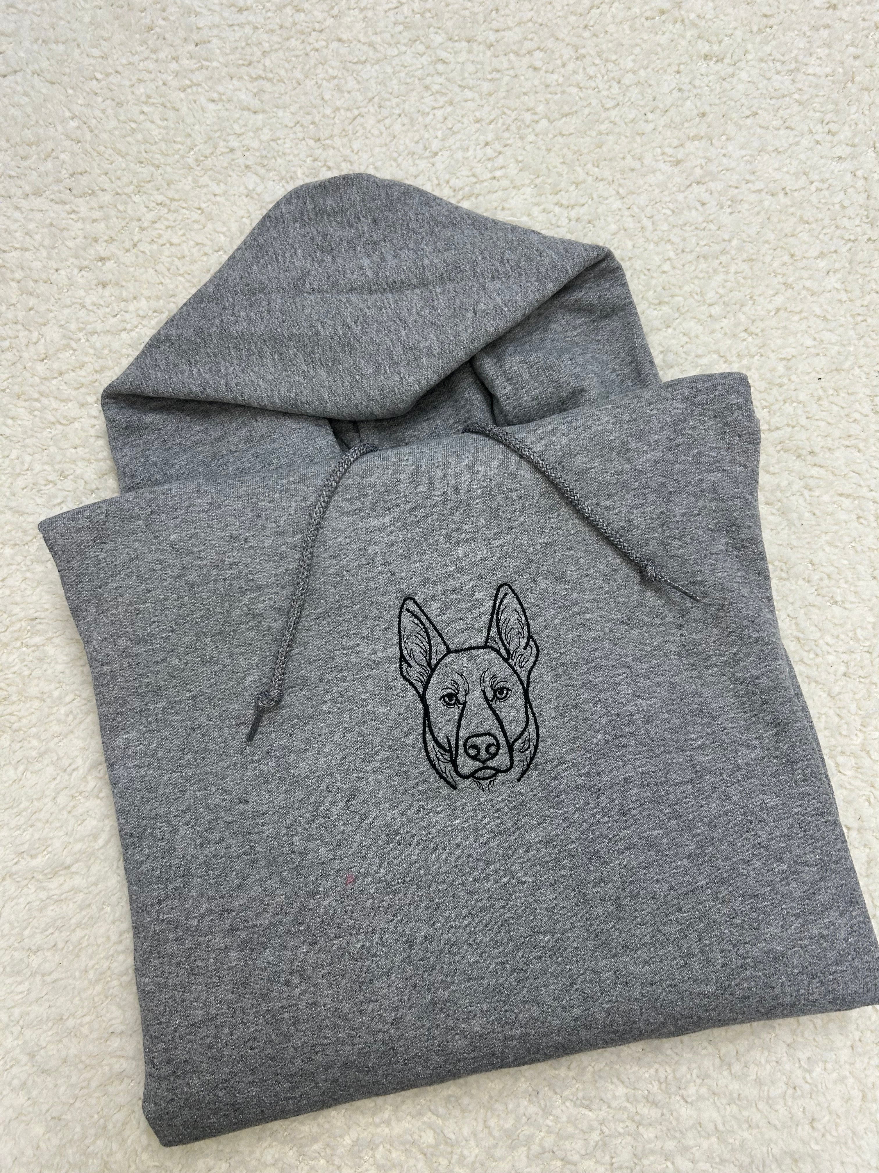 Custom Pet Embroidered Hoodie