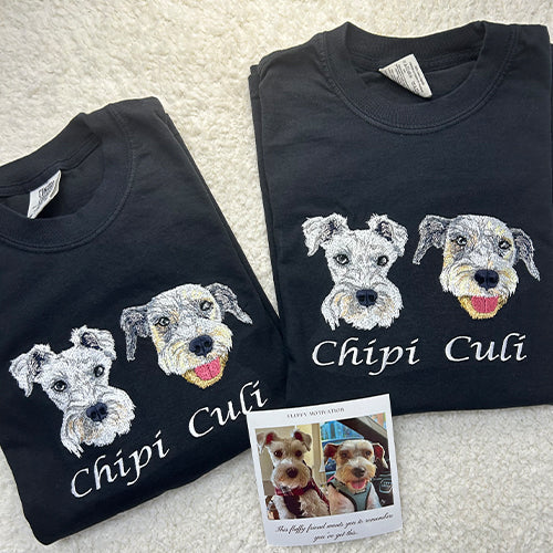 Custom Pet Embroidered Shirt
