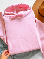 Fluffy Buddy Embroidery Custom Pet Portrait Hoodie